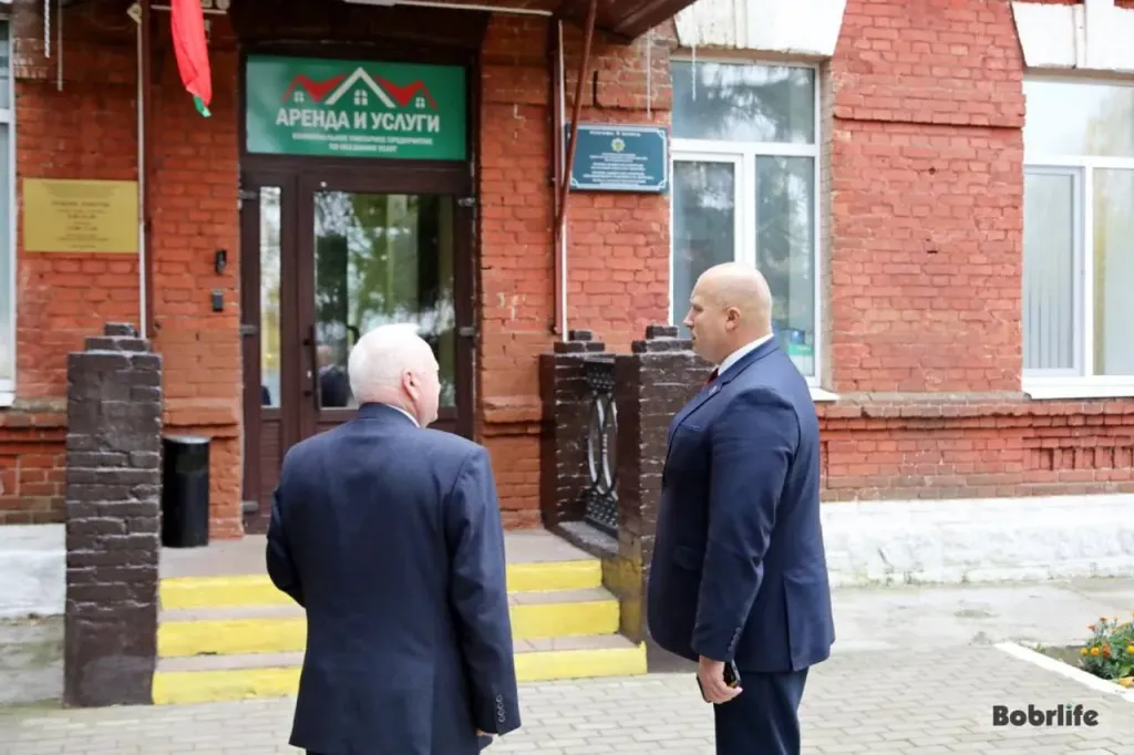 Гурин посетил КУП «Аренда и услуги»: рост арендных площадей и доходов