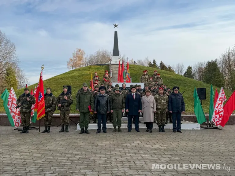 В Кричеве военнообязанные территориальных войск приняли Военную присягу